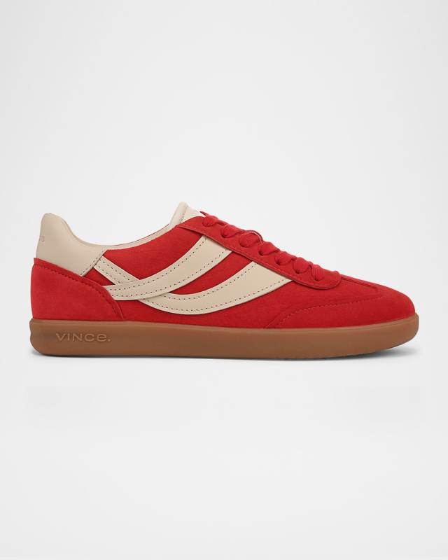 Oasis Bicolor Leather Sneakers